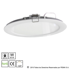 Serie R Ø 22.5 cm 18 Watt - Blanco Neutro